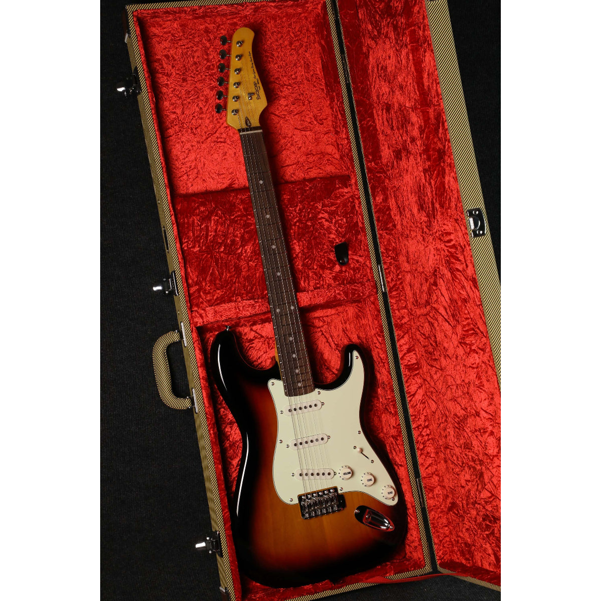 Đàn Guitar Điện Sqoe SEST1002, Classic Sunset