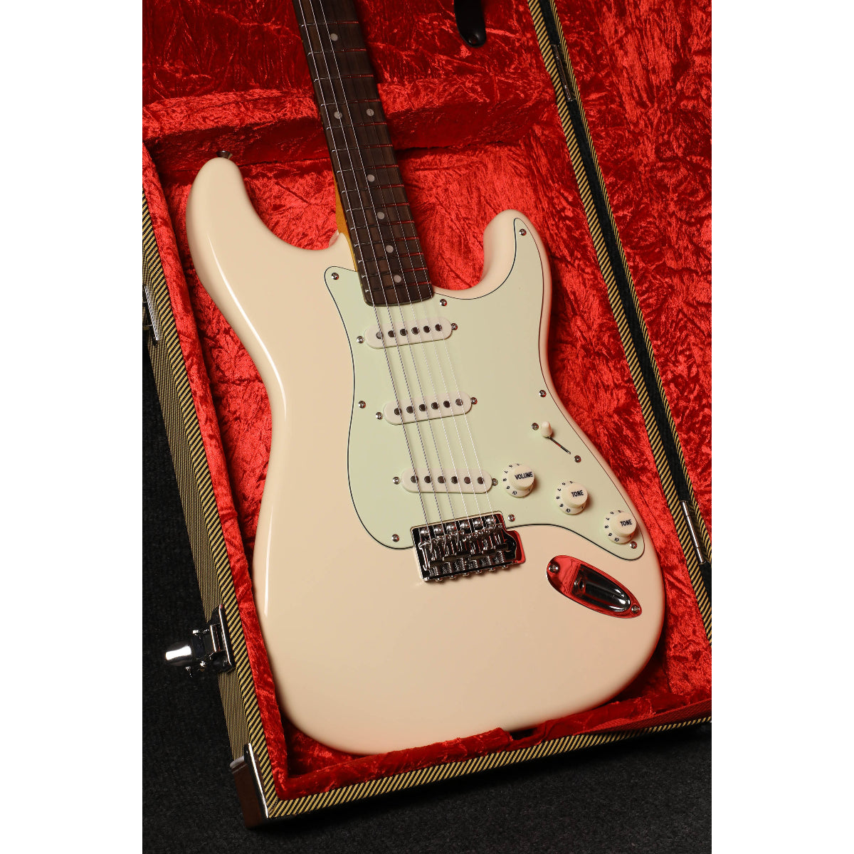 Đàn Guitar Điện Sqoe SEST1002, Cream White