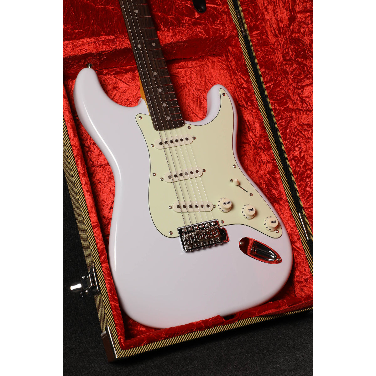 Đàn Guitar Điện Sqoe SEST1002, Cream White