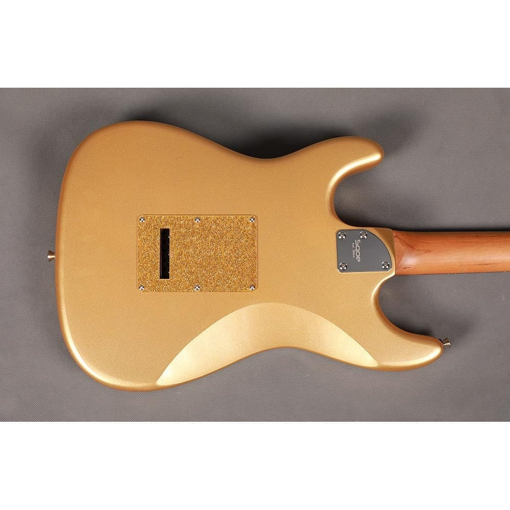 Đàn Guitar Điện Sqoe SEST700, Spacetime Shiny Gold