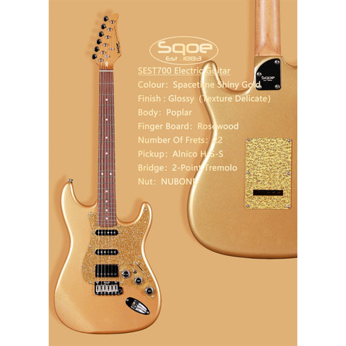 Đàn Guitar Điện Sqoe SEST700