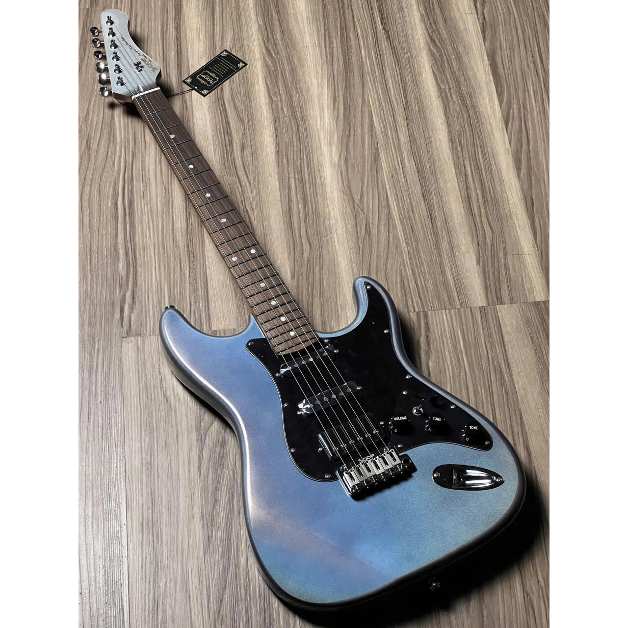 Đàn Guitar Điện Sqoe SEST750, Aurora Black