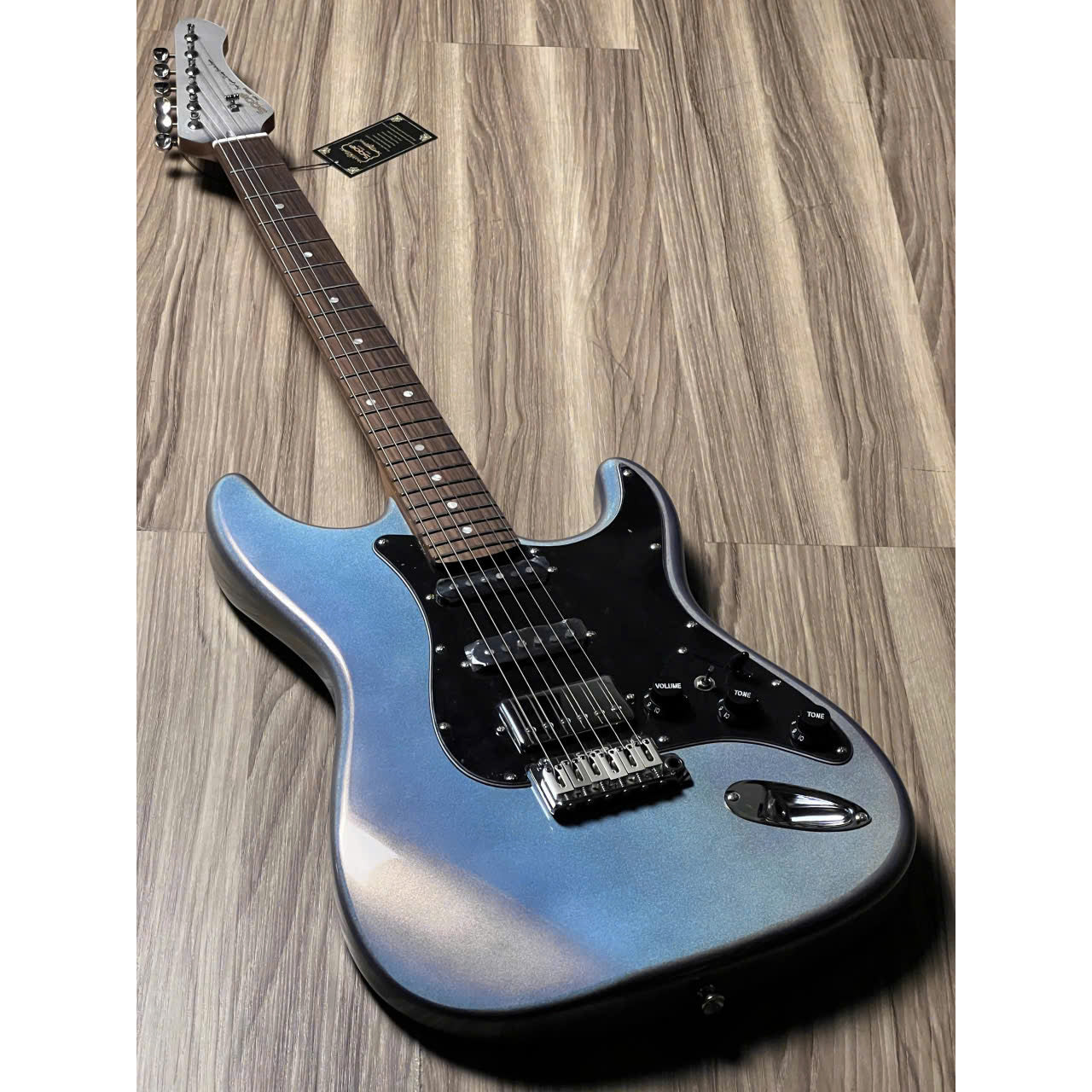 Đàn Guitar Điện Sqoe SEST750, Aurora Black