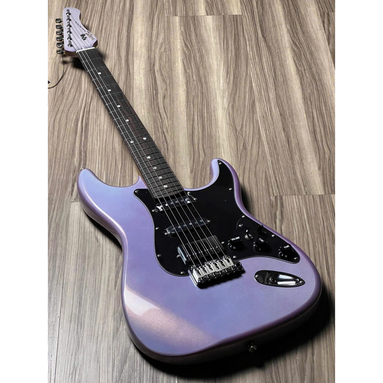 Đàn Guitar Điện Sqoe SEST750, Aurora Purple