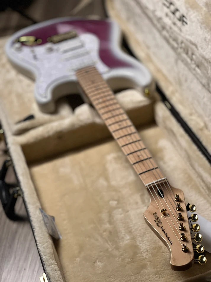Đàn Guitar Điện Sqoe SEST900, Violet Burst