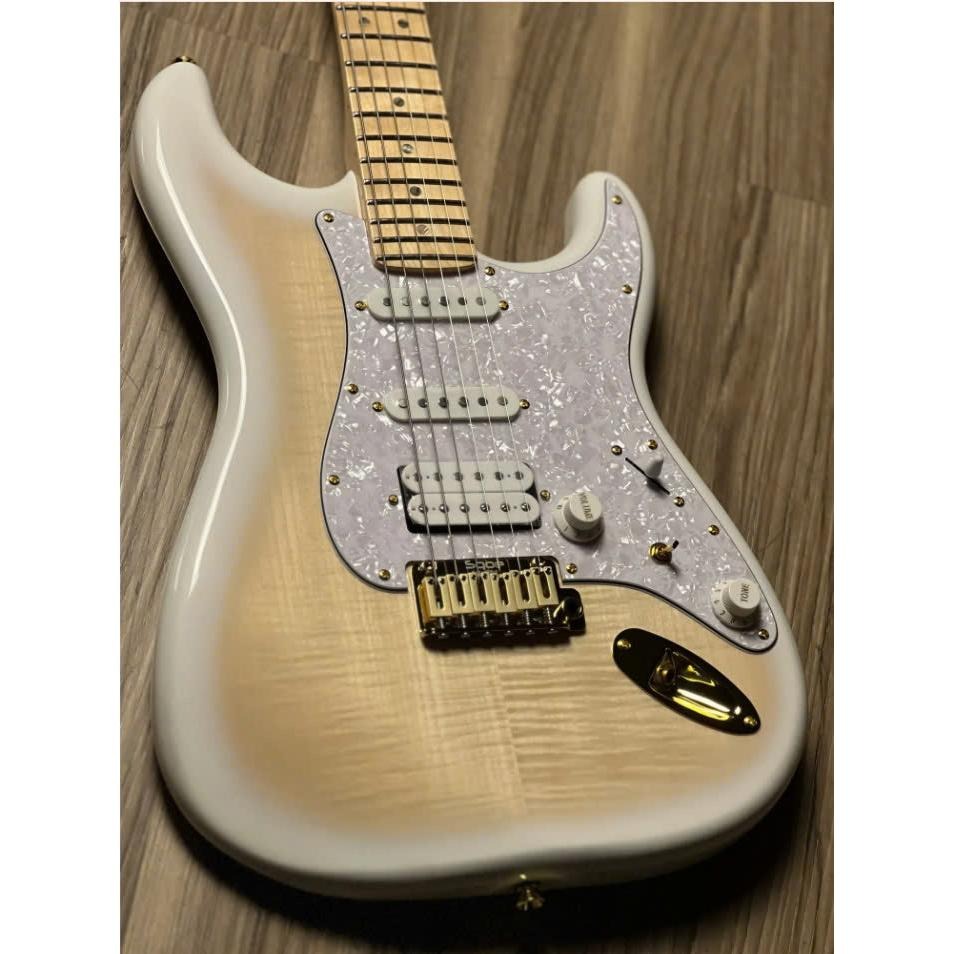 Đàn Guitar Điện Sqoe SEST900, White Burst