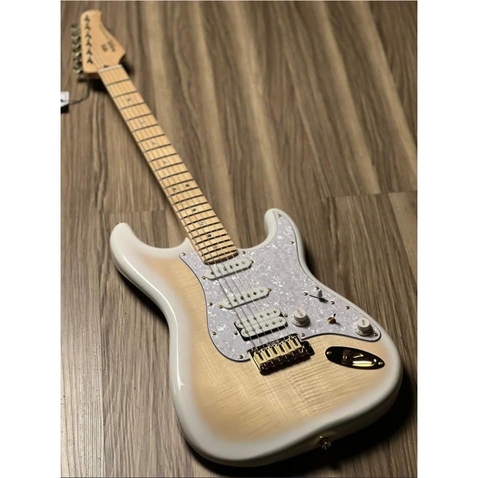 Đàn Guitar Điện Sqoe SEST900, White Burst