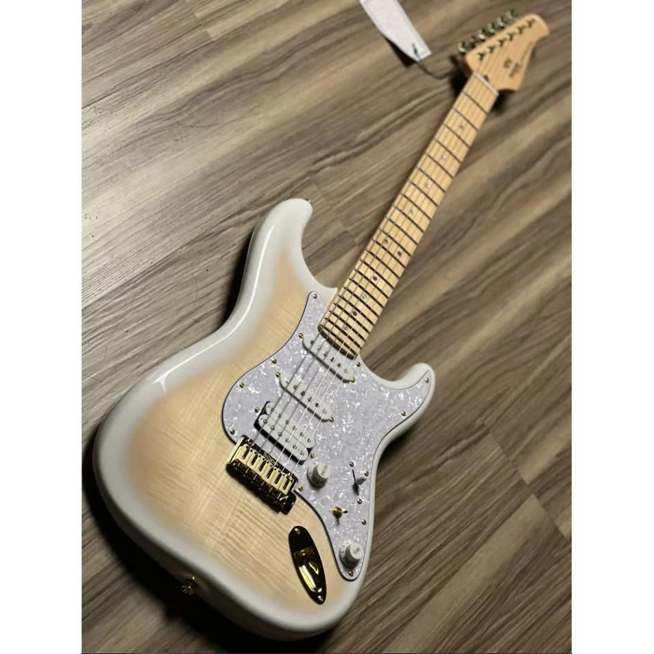 Đàn Guitar Điện Sqoe SEST900, White Burst