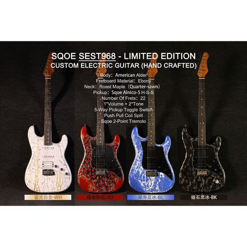 Đàn Guitar Điện Sqoe SEST968