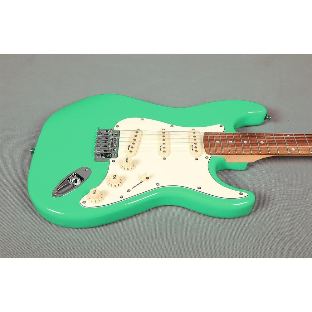 Đàn Guitar Điện Sqoe Stratocaster SEST200, Blackish Green