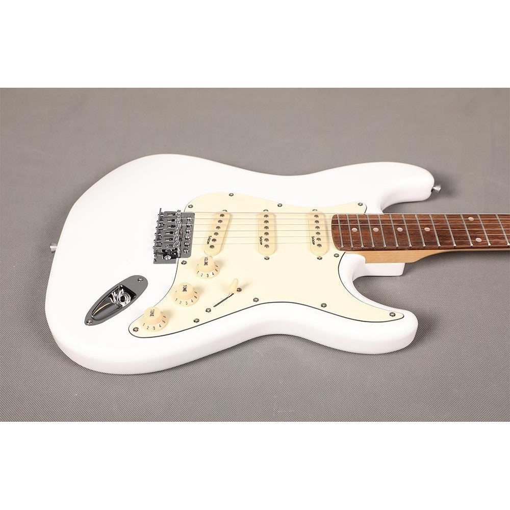 Đàn Guitar Điện Sqoe Stratocaster SEST200, White