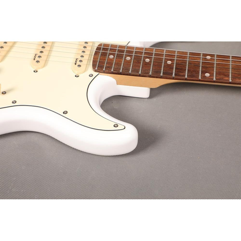 Đàn Guitar Điện Sqoe Stratocaster SEST200, White