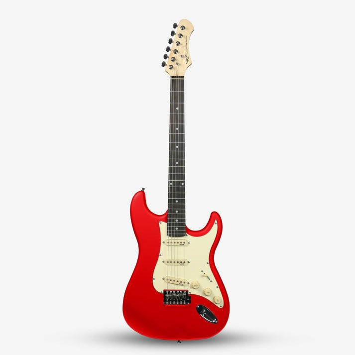 Đàn Guitar Điện Sqoe Stratocaster SEST202, Red