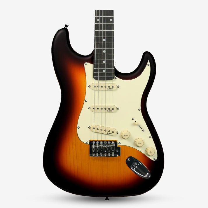 Đàn Guitar Điện Sqoe Stratocaster SEST202, Sunburst
