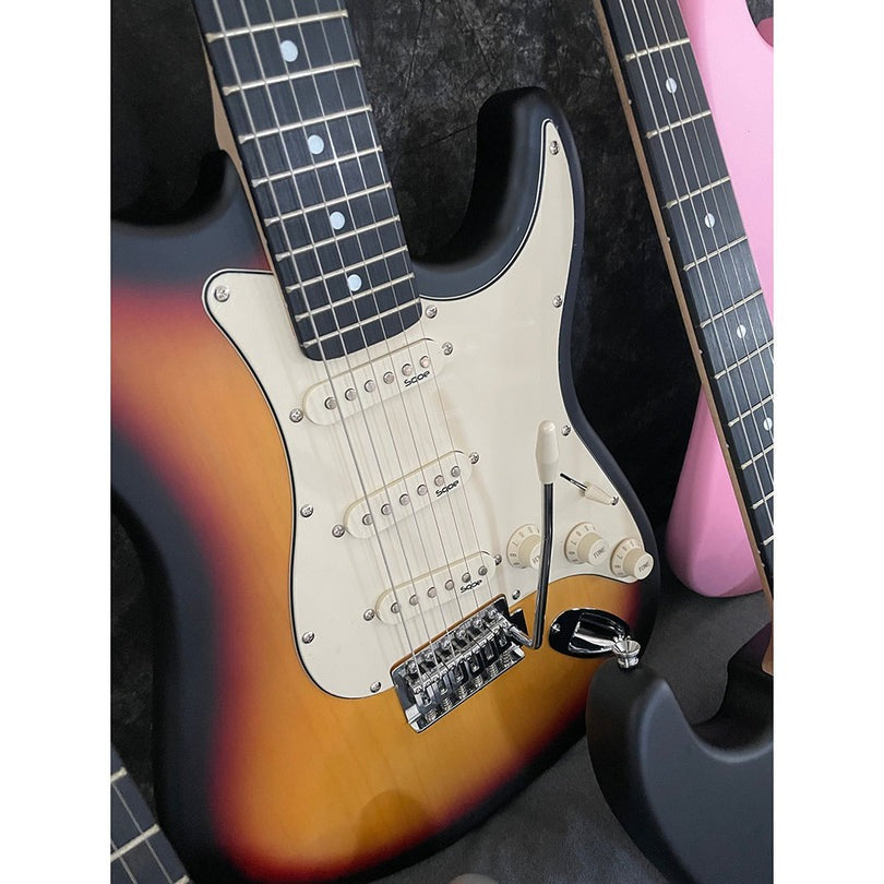 Đàn Guitar Điện Sqoe Stratocaster SEST202, Sunburst