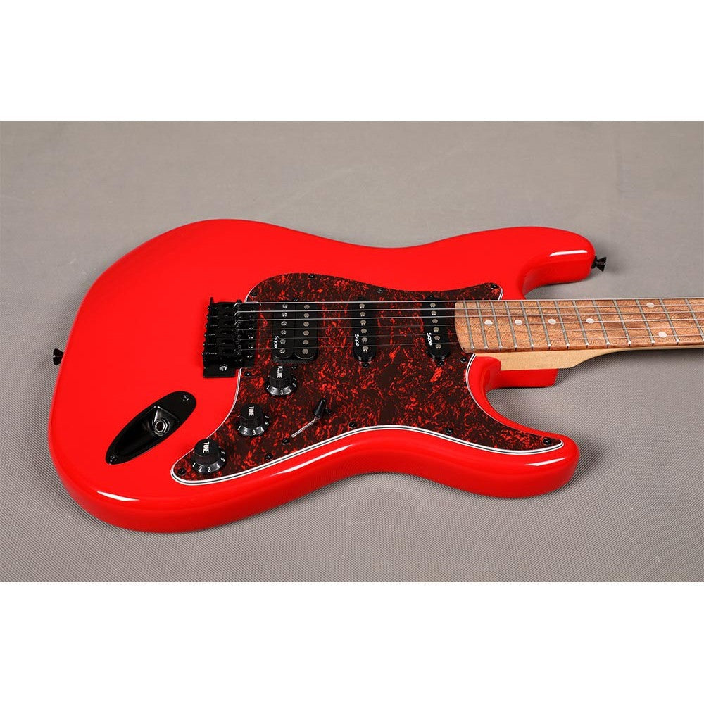 Đàn Guitar Điện Sqoe Stratocaster SEST230, Metal Red