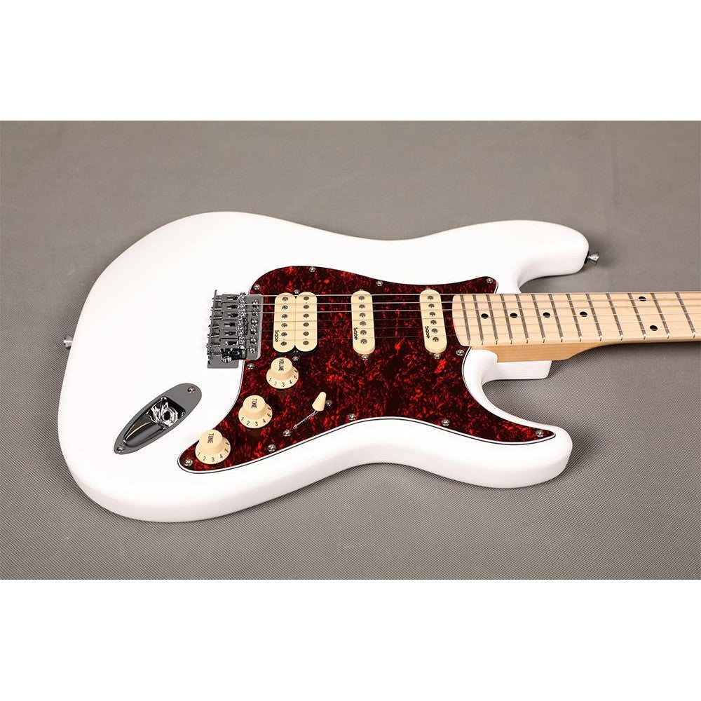 Đàn Guitar Điện Sqoe Stratocaster SEST250, White