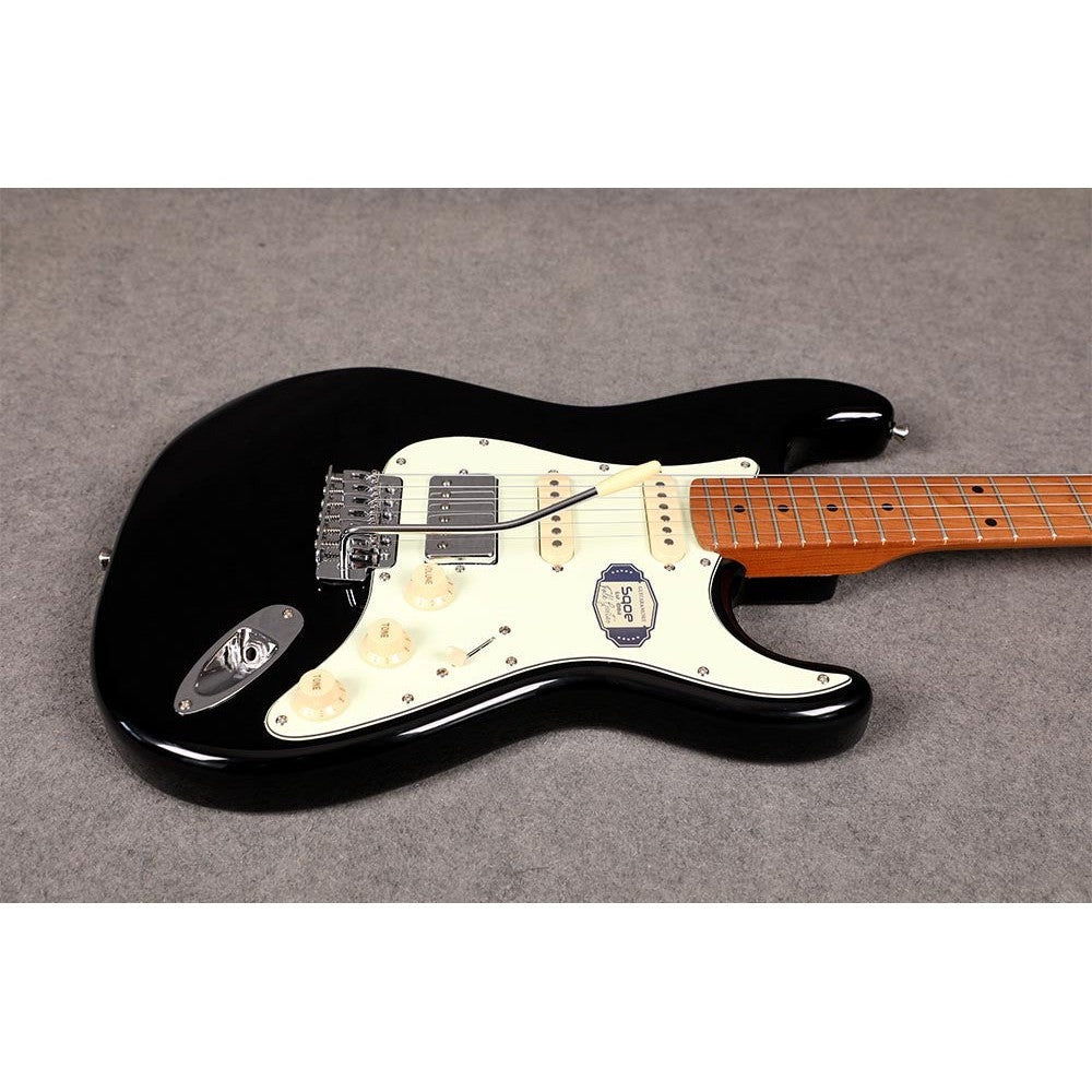 Đàn Guitar Điện Sqoe Stratocaster SEST600, Black