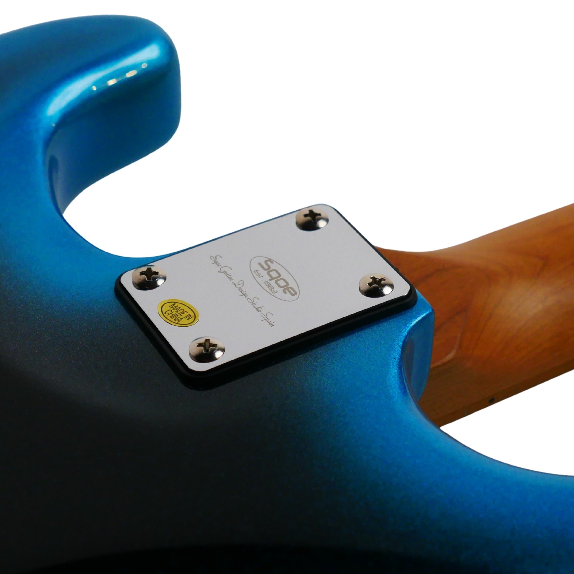 Đàn Guitar Điện Sqoe Stratocaster SEST610, Dark Night