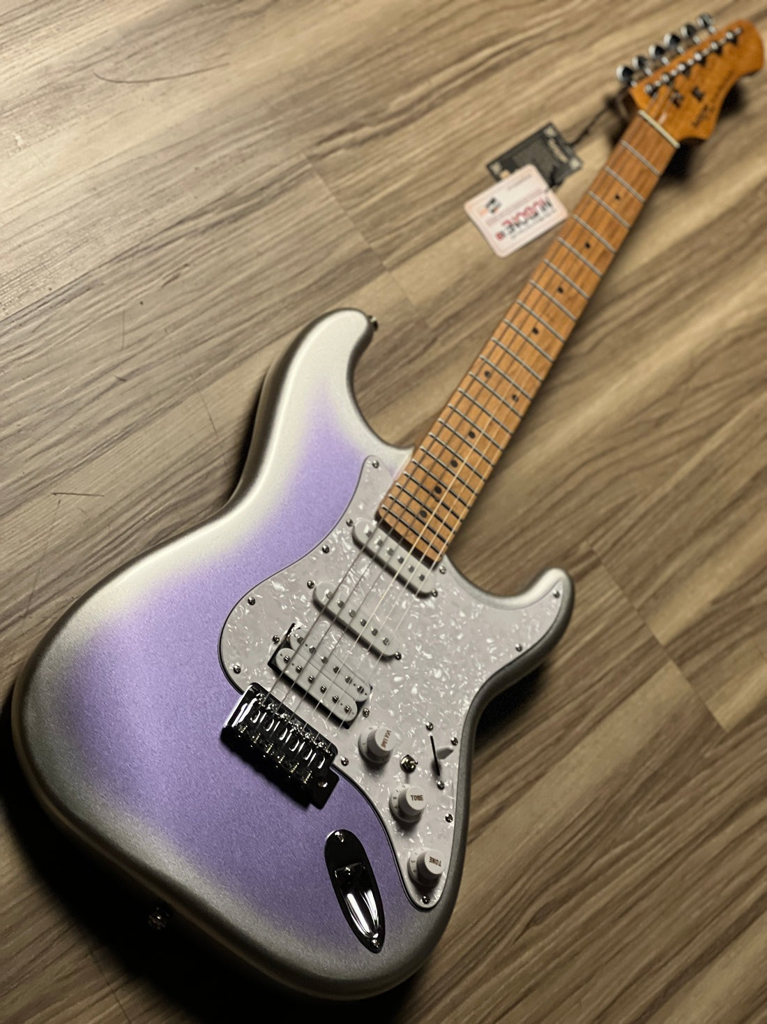 Đàn Guitar Điện Sqoe Stratocaster SEST610, Purple Mist Metallic