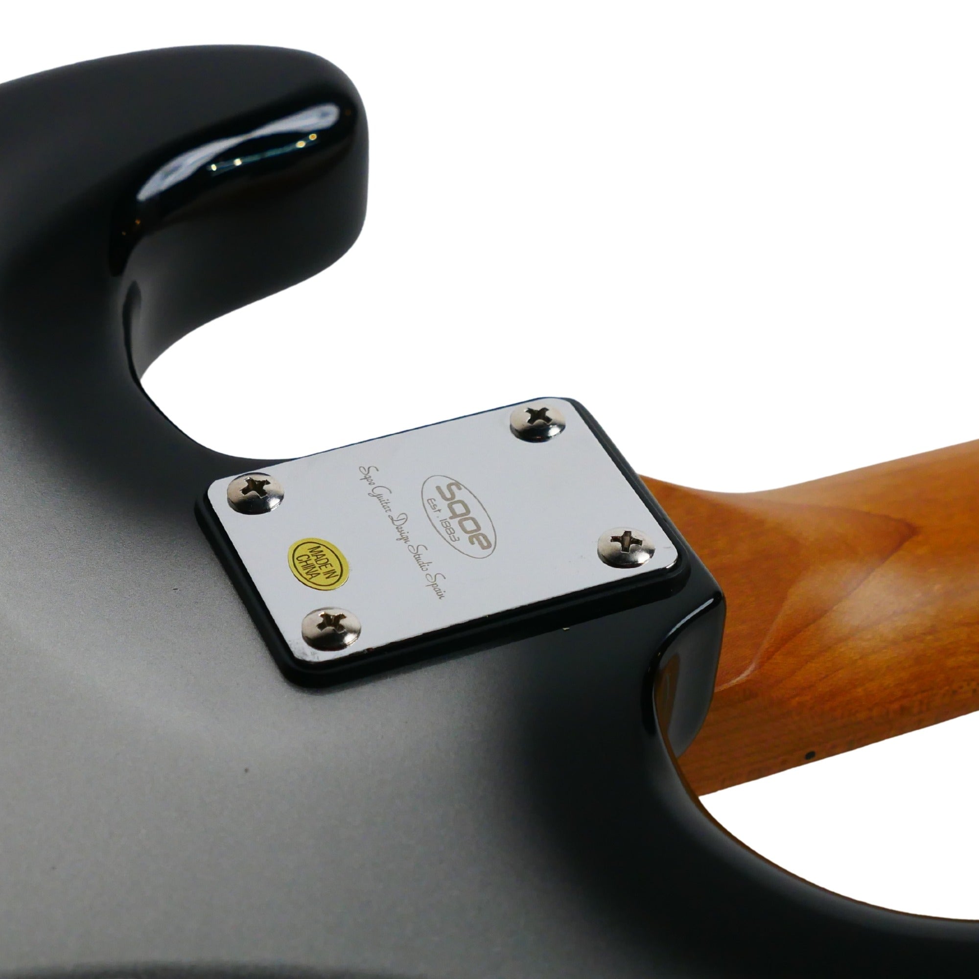 Đàn Guitar Điện Sqoe Stratocaster SEST610, Silverburst