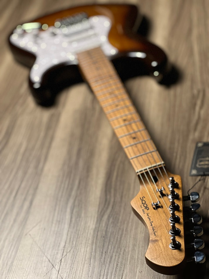Đàn Guitar Điện Sqoe Stratocaster SEST610, Sunburst Metallic