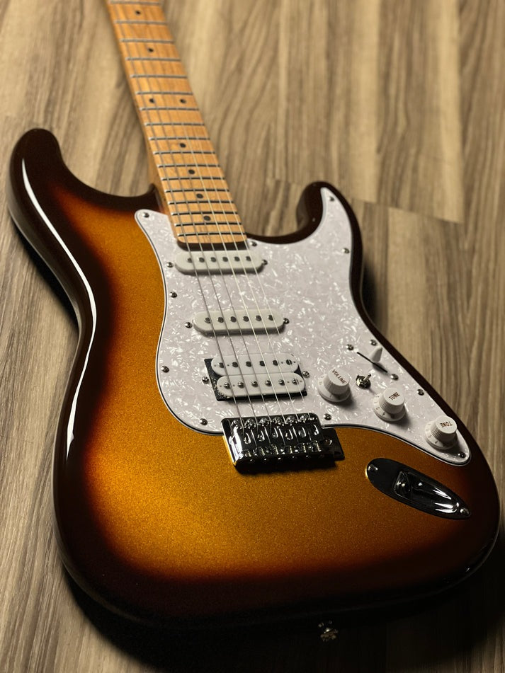 Đàn Guitar Điện Sqoe Stratocaster SEST610, Sunburst Metallic