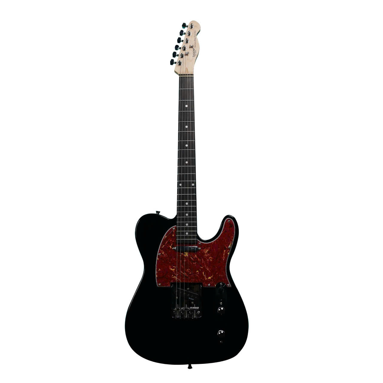 Đàn Guitar Điện Sqoe Telecaster SETL300, Black