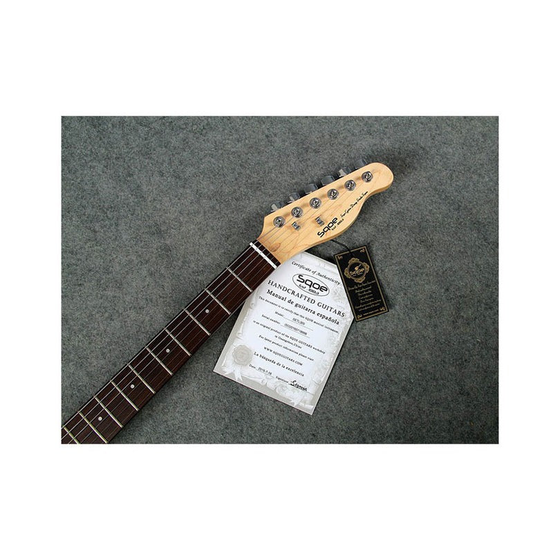 Đàn Guitar Điện Sqoe Telecaster SETL300,White