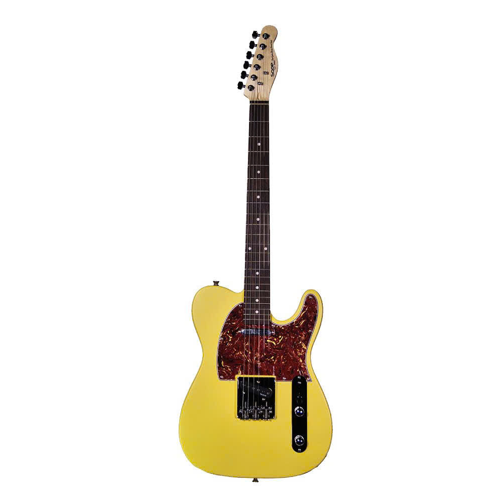 Đàn Guitar Điện Sqoe Telecaster SETL300, Yellow