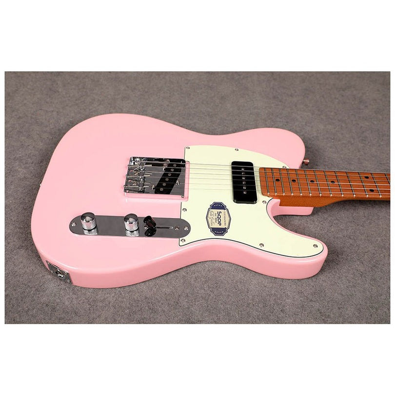 Đàn Guitar Điện Sqoe Telecaster SETL400, Pink
