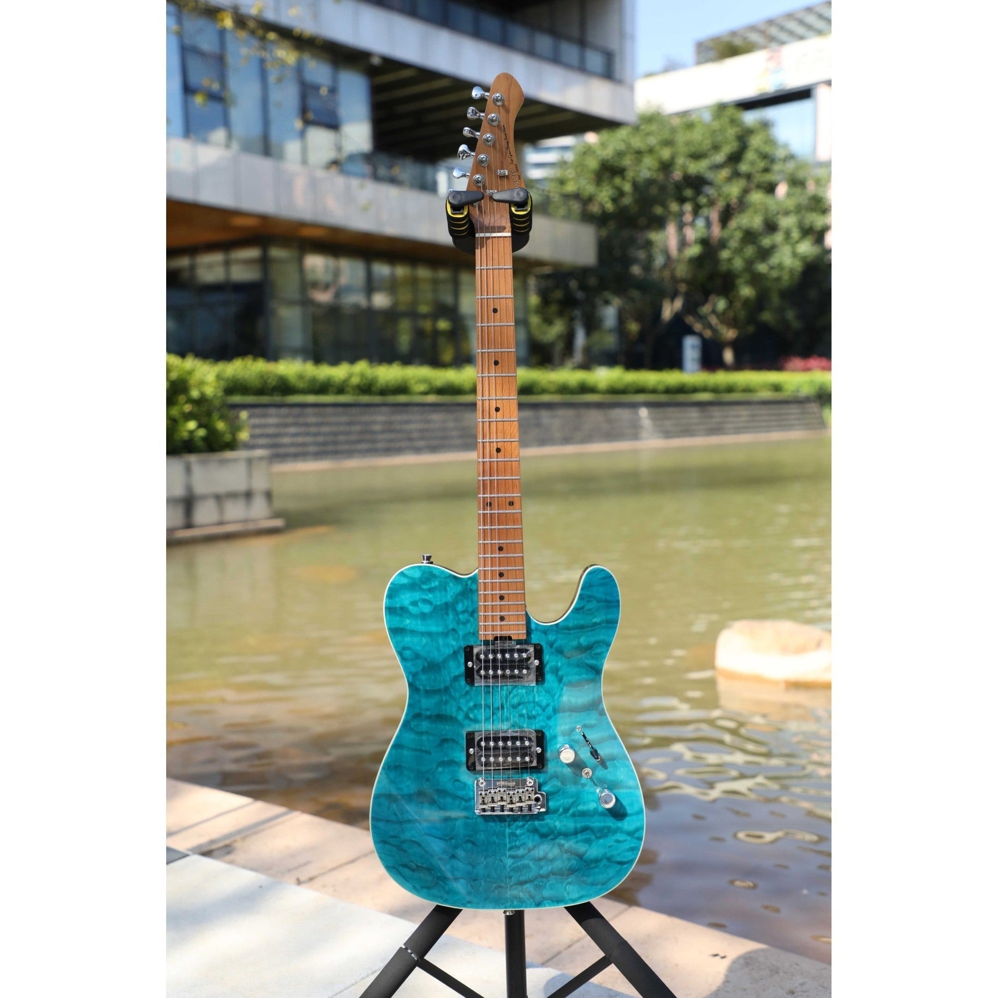 Đàn Guitar Điện Sqoe Telecaster SETL900, Cobalt Blue