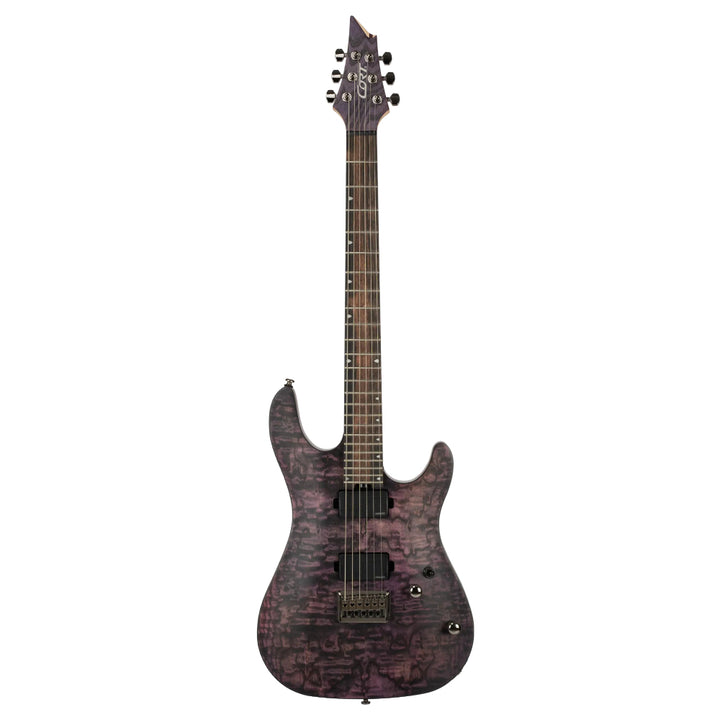 Đàn Guitar Điện Cort KX500 Etched Etched Deep Violet