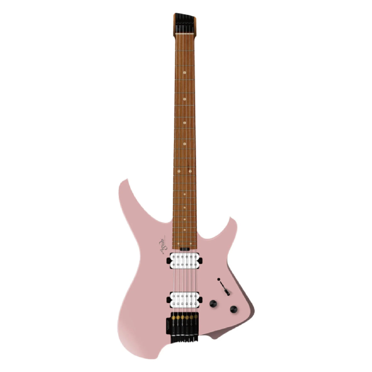 Đàn Guitar Điện Aguda Music Boy HH Maple Fingerboard Shell Pink