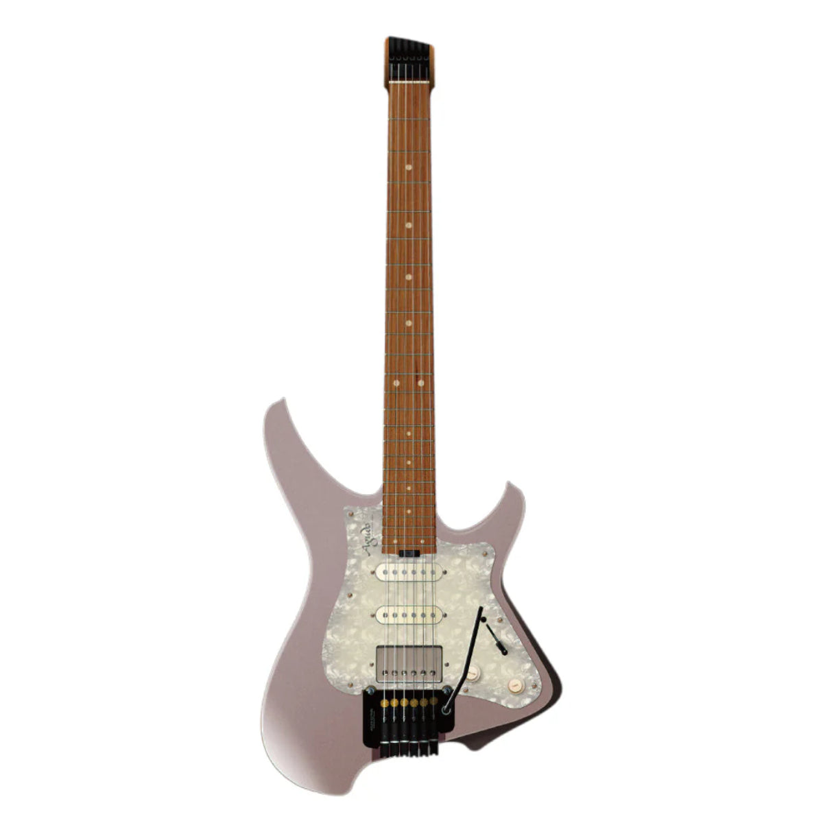 Đàn Guitar Điện Aguda Music Boy Pro HSS Maple Fingerboard Burgundy Mist Metallic