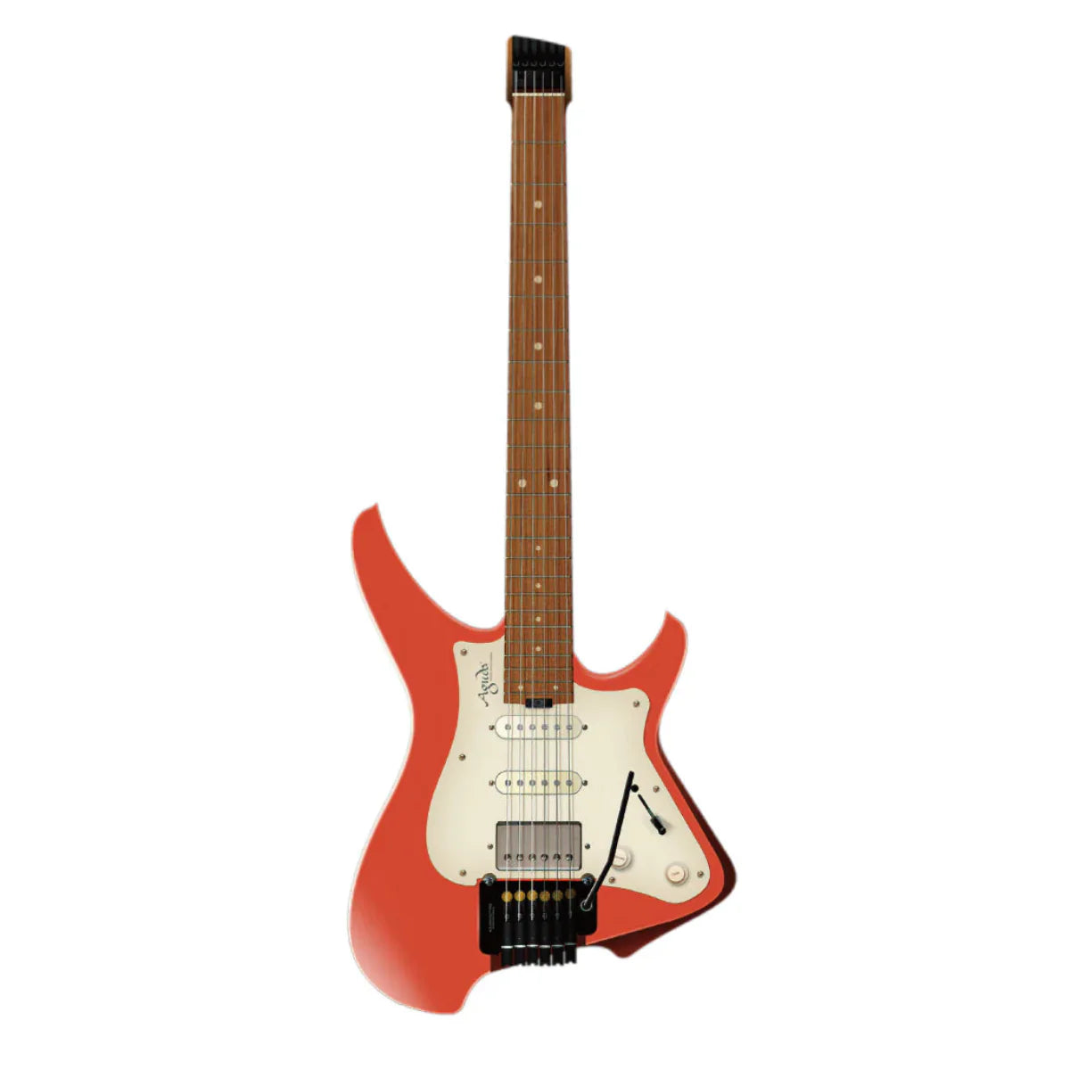 Đàn Guitar Điện Aguda Music Boy Pro HSS Maple Fingerboard Capri Orange
