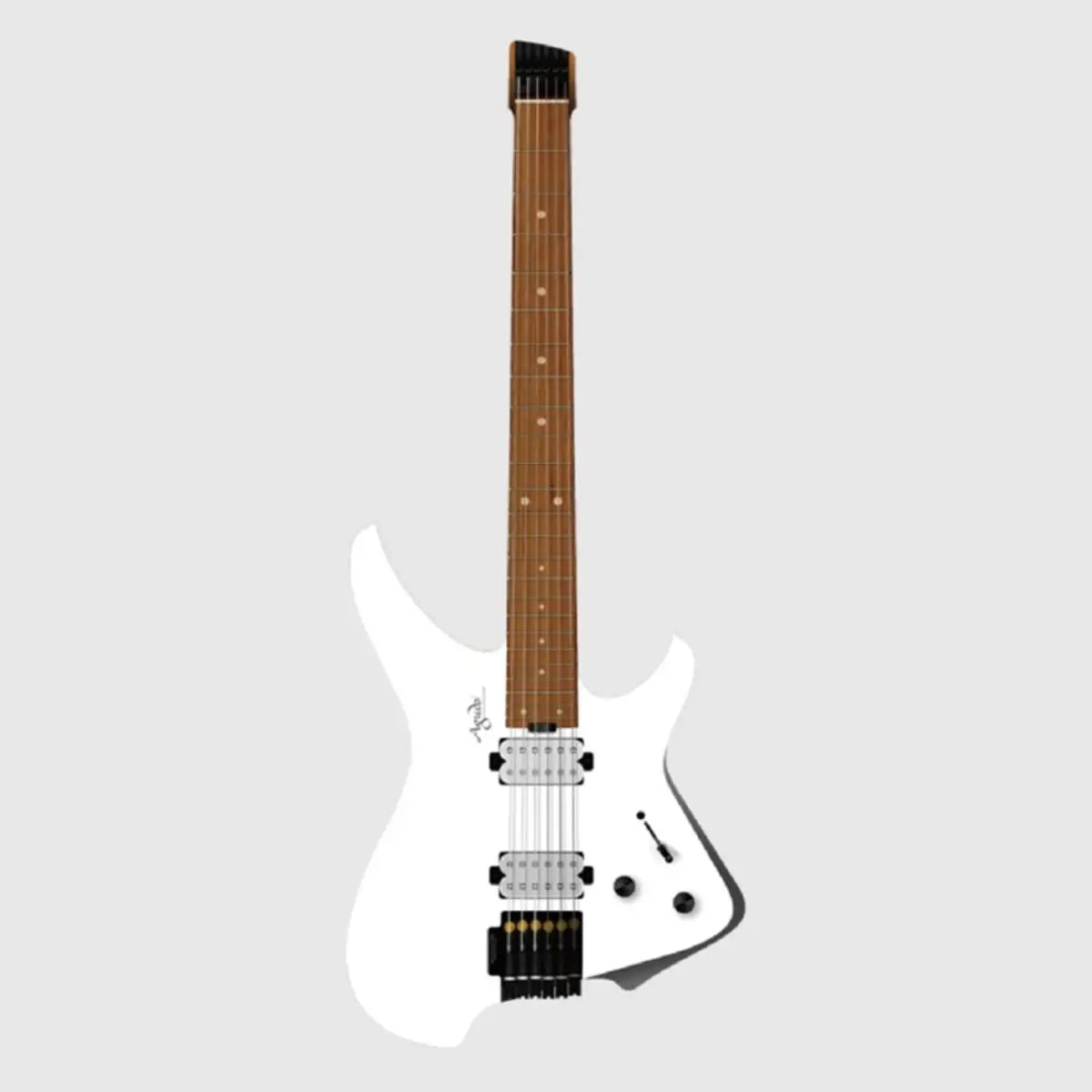 Đàn Guitar Điện Aguda Music Boy Pro HSS Maple Fingerboard Ice Blue Metallic