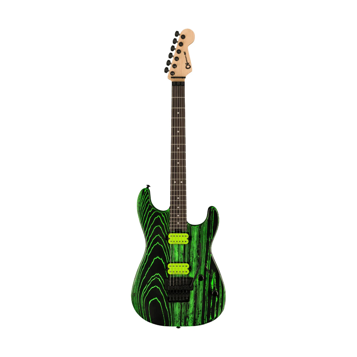 Đàn Guitar Điện Charvel Limited Edition Pro-Mod San Dimas Style 1 HH FR E ASH, Ebony Fingerboard, Green Glow