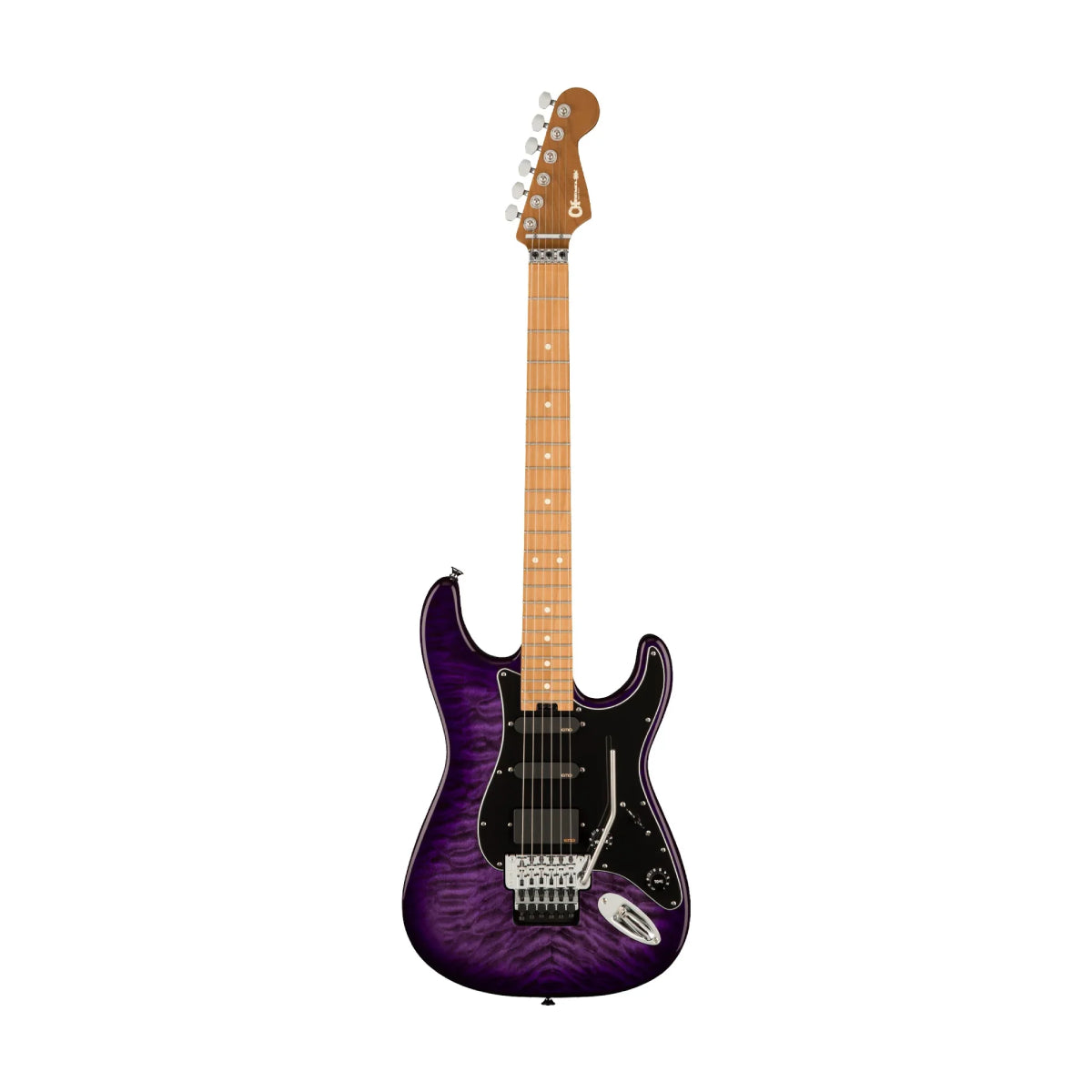 Đàn Guitar Điện Charvel Marco Sfogli Signature Pro-Mod So-Cal Style 1 HSS, Maple Fingerboar, Transparent Purple Burst