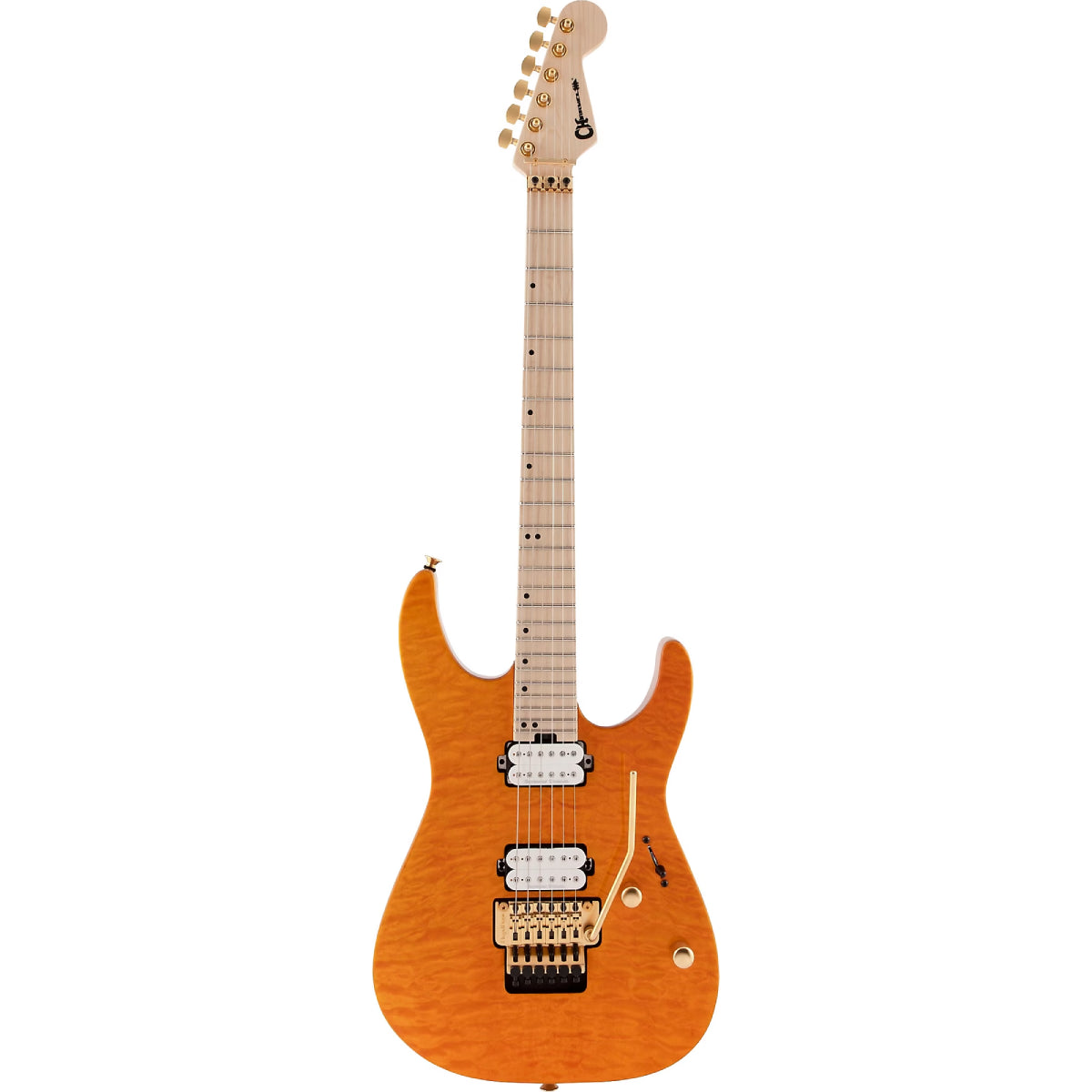 Đàn Guitar Điện Charvel Pro-Mod DK24 HH FR M QM, Maple Fingerboard