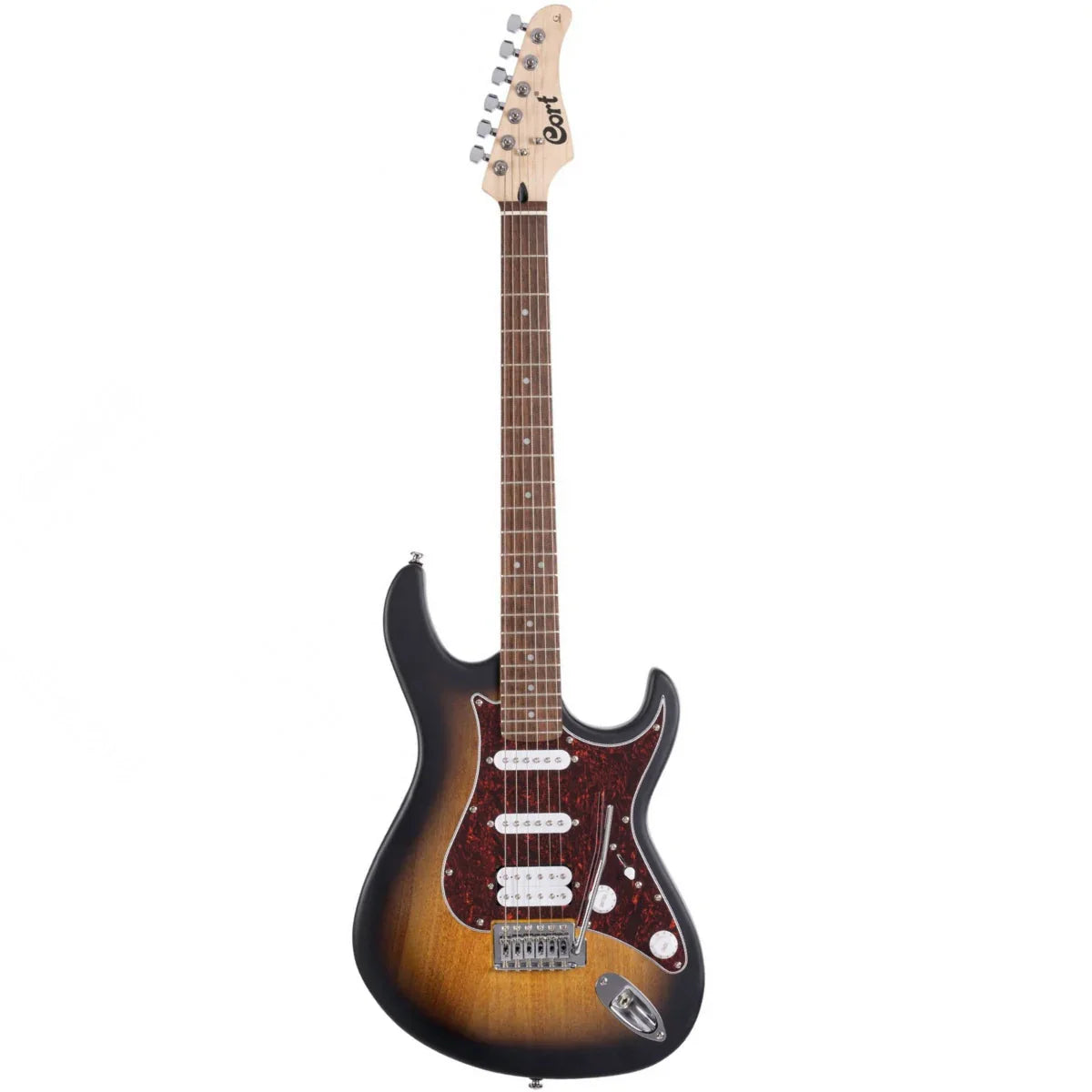 Đàn Guitar Điện Cort G110 HSS Electric Guitar, Sunburst