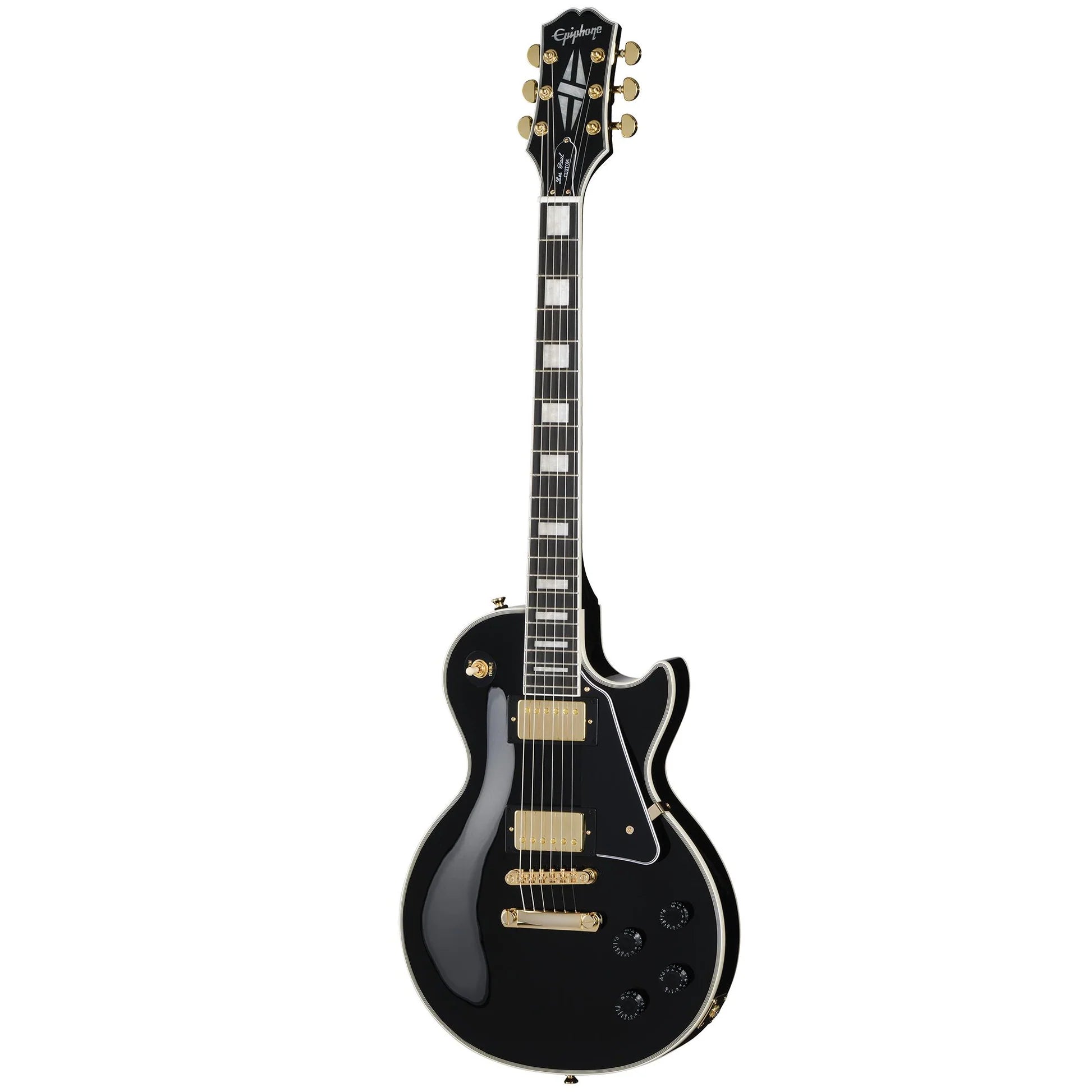 Đàn Guitar Điện Epiphone Limited Edition Les Paul Custom Pro HH Electric Guitar, Rosewood Fingerboard, Black
