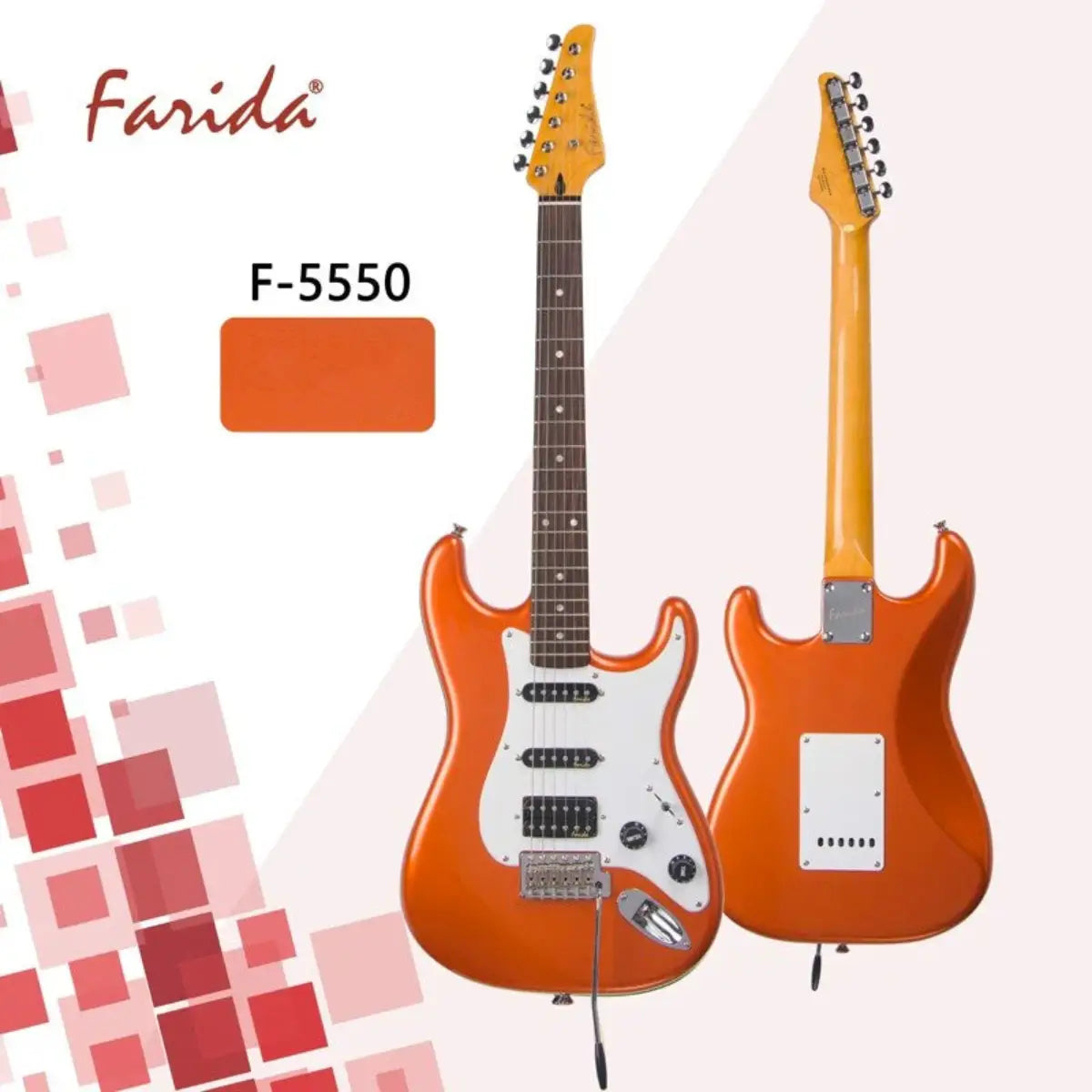 Đàn Guitar Điện Farida F-5550