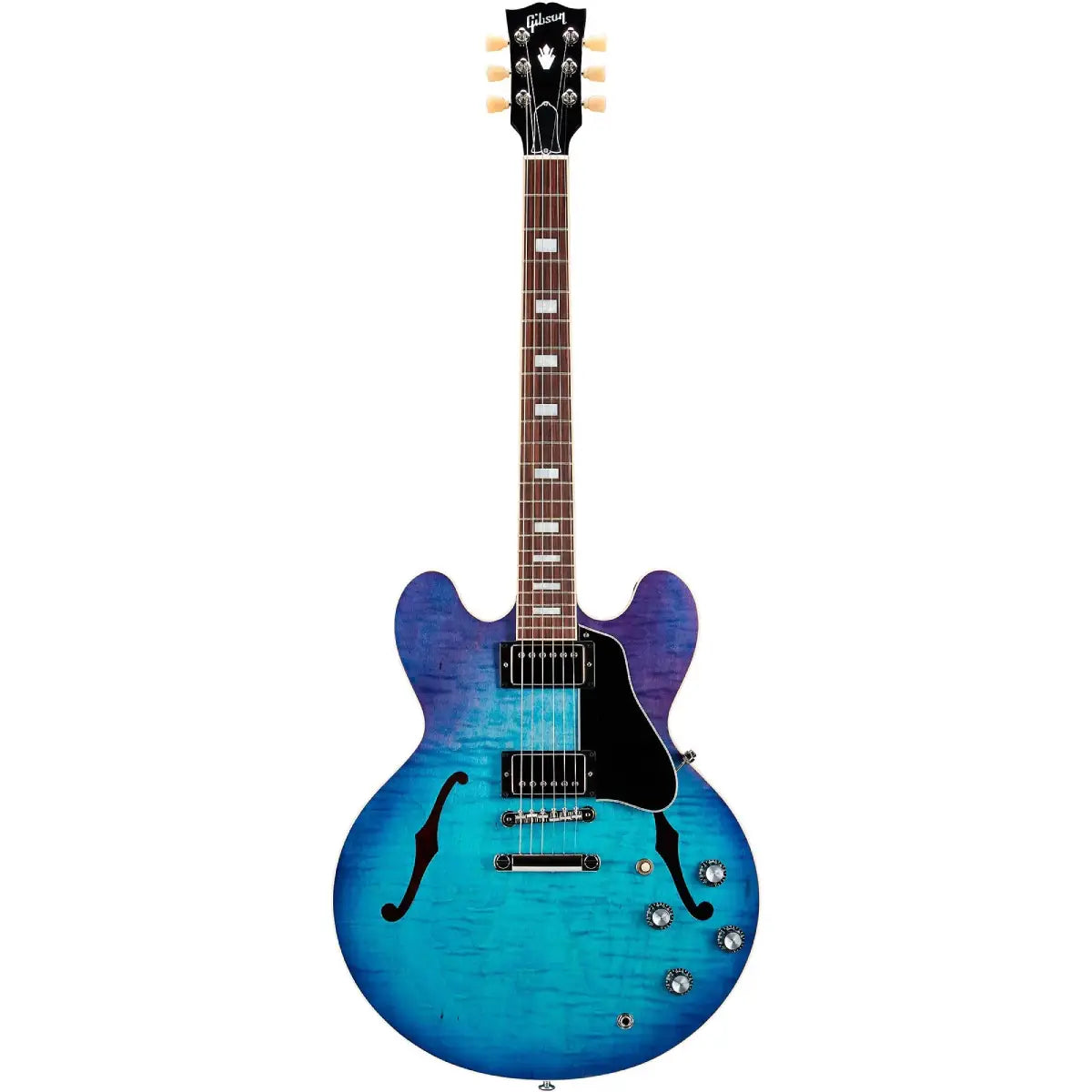 Đàn Guitar Điện Gibson Figured Limited Edition Semi Hollow, Blueberry Burst