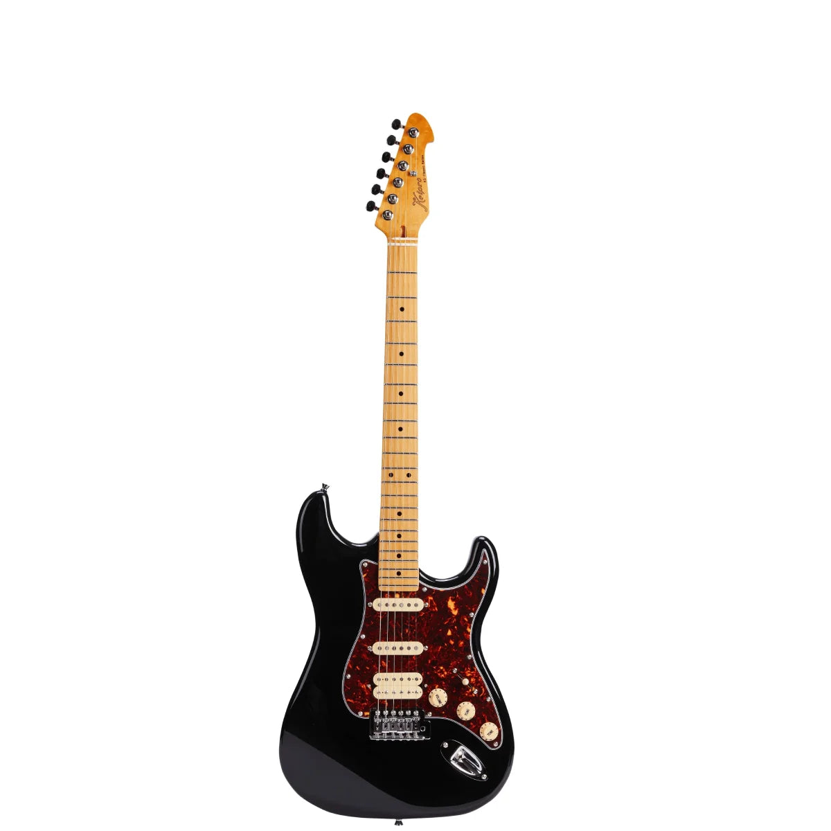Đàn Guitar Điện Keipro Classic Series ST HSS màu Black bàn phím Maple
