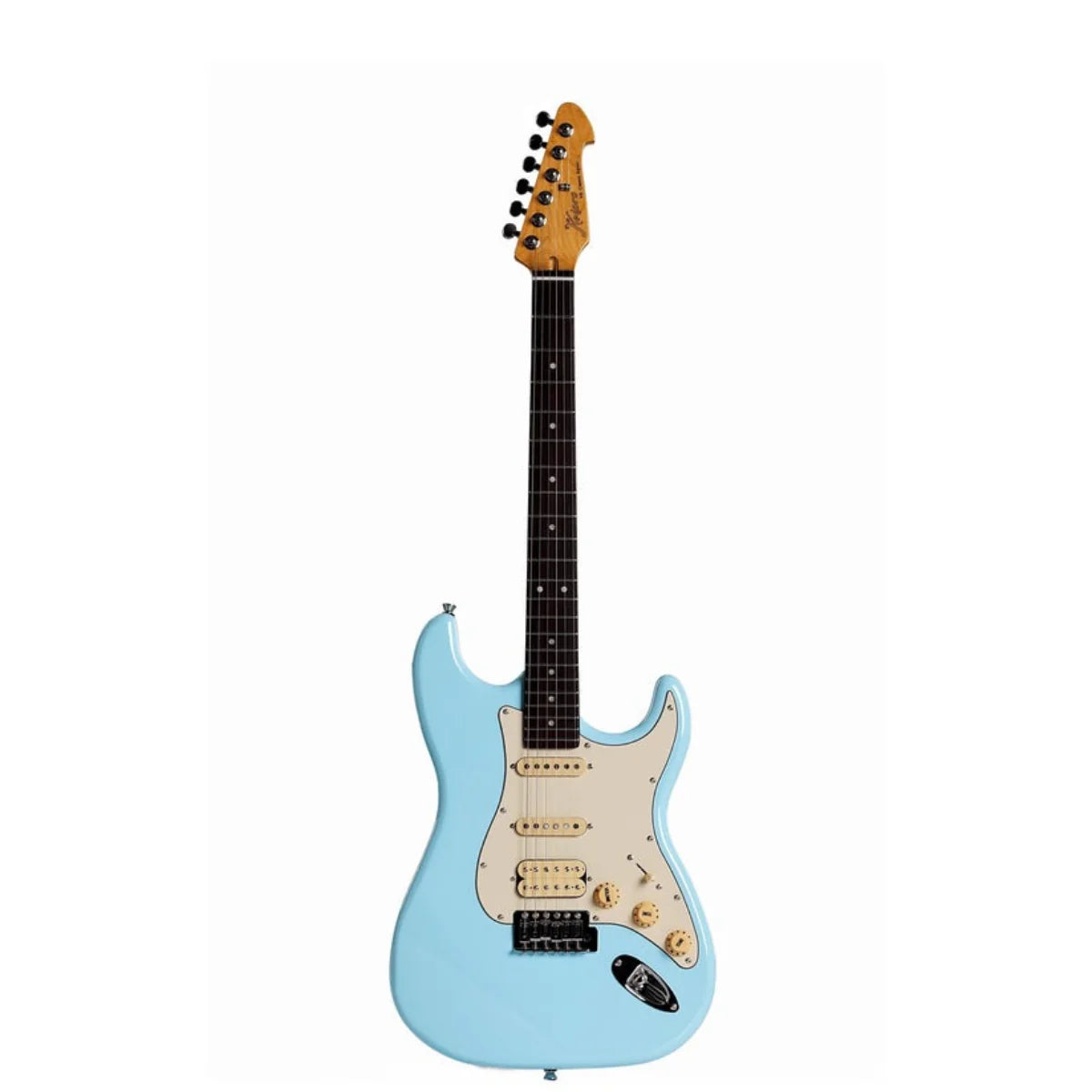 Đàn Guitar Điện Keipro Classic Series ST HSS màu Blue bàn phím Maple