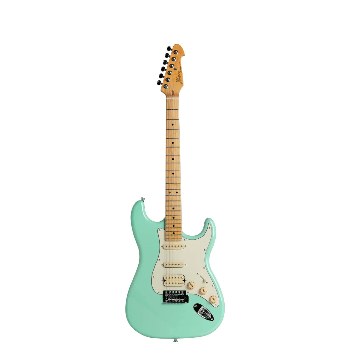 Đàn Guitar Điện Keipro Classic Series ST HSS màu Green bàn phím Maple
