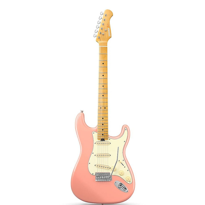 Đàn Guitar Điện Donner DST-600 Pink