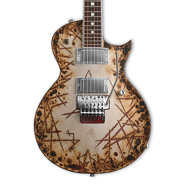 Đàn Guitar Điện ESP E-II RZK-I Burnt Distressed & Burny