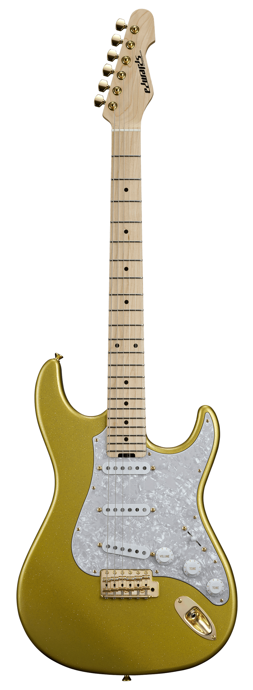 Đàn Guitar Điện ESP EDWARDS E-SNAPPER TO-Eclipse Gold